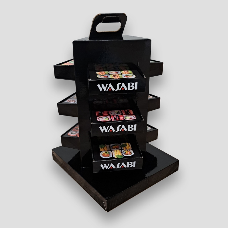 Wasabi sushi toronycsomagolás