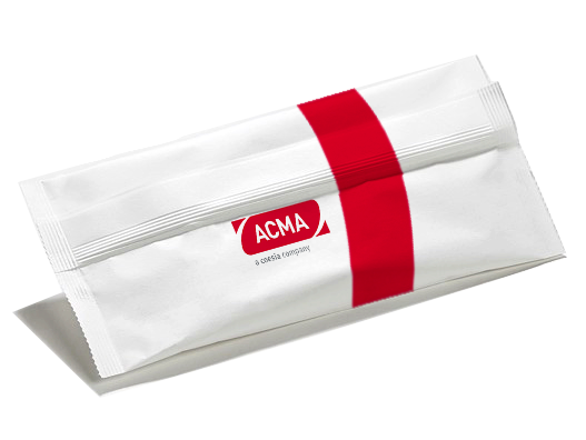 acma papír flowpack csomagolás