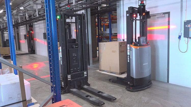 ikea soroksár automatizált raktár targonca