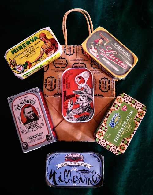 szardínia retro csomagolás konzervdoboz