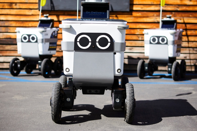 autonóm csomagszállító robot