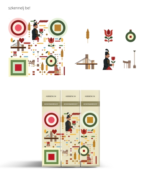 Interaktív grafikai elemek csomagolástervezési koncepción