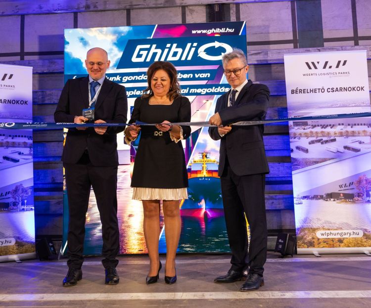 A Ghibli Kft. és a Weerts Logistics Parks raktárközpontjának megnyitója