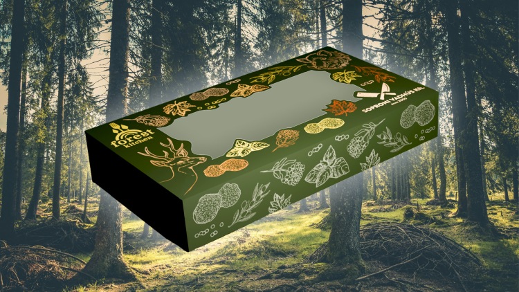 Forest Kitchen termékcsalád csomagolása