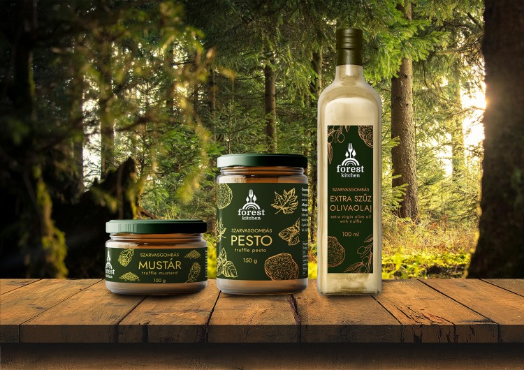 Forest Kitchen csomagolásterv