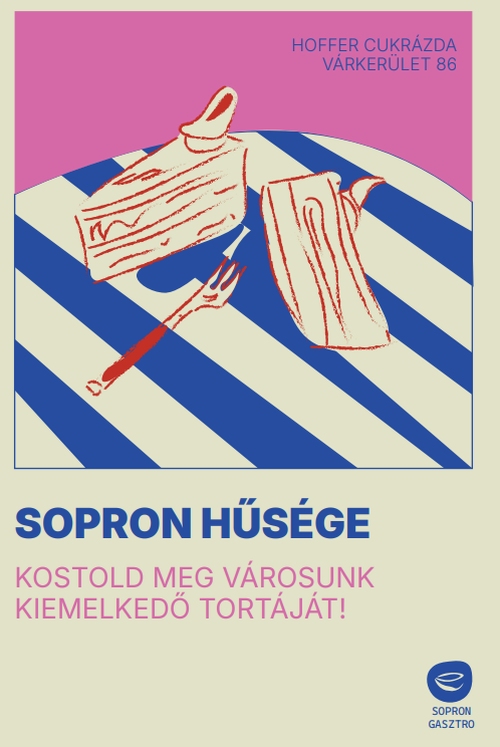 Sopron gasztroplakát kampány