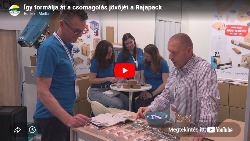 Így formálja át a csomagolás jövőjét a Rajapack