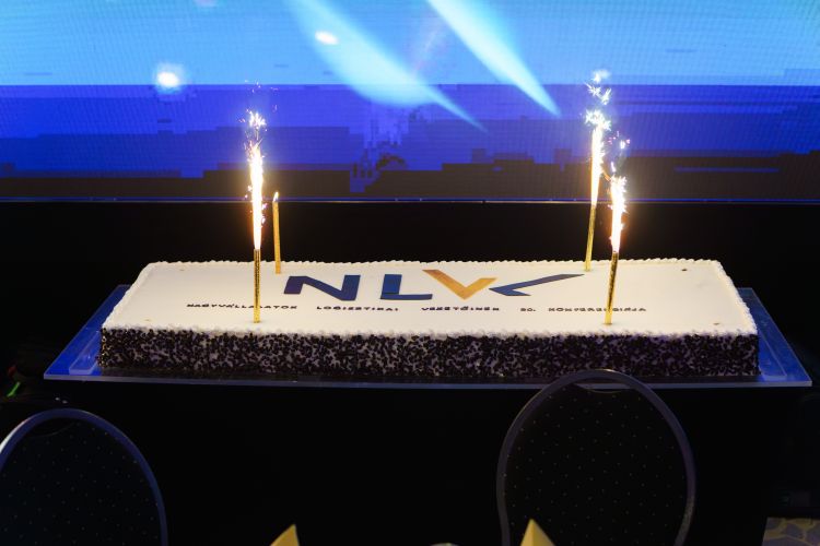 NLVK jubileumi torta